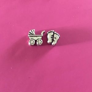Authentic Origami Owl charms (set of 2)